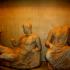 fotografía de esculturas en el metro del Partenon