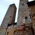 fotografía de torres Gemelas de San Gimignano