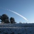 fotografía de la Mancha nevada