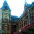 fotografía de Estación Central de Ámsterdam